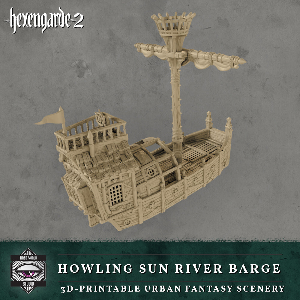 Howling Sun River Barge