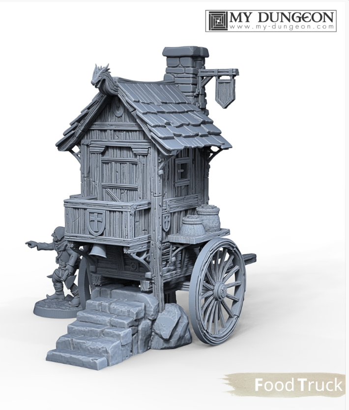 Medieval Food Truck/Cart