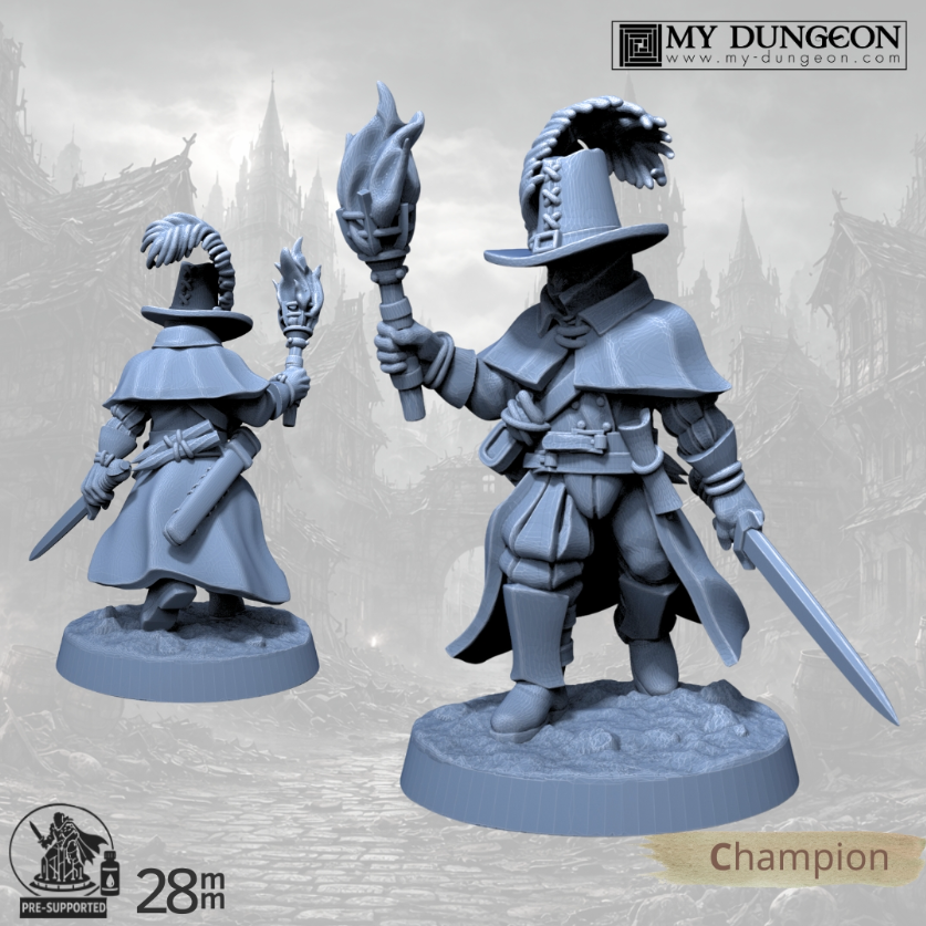 Champion - Sword & Torch