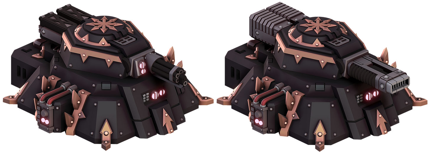 Chaos Defense Turret Set