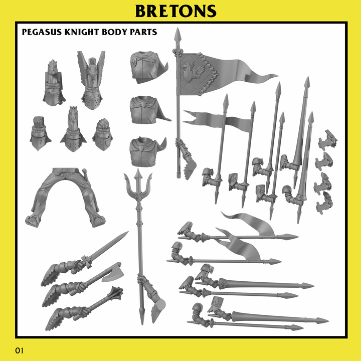 BRETON: Pegasus Knights Unit