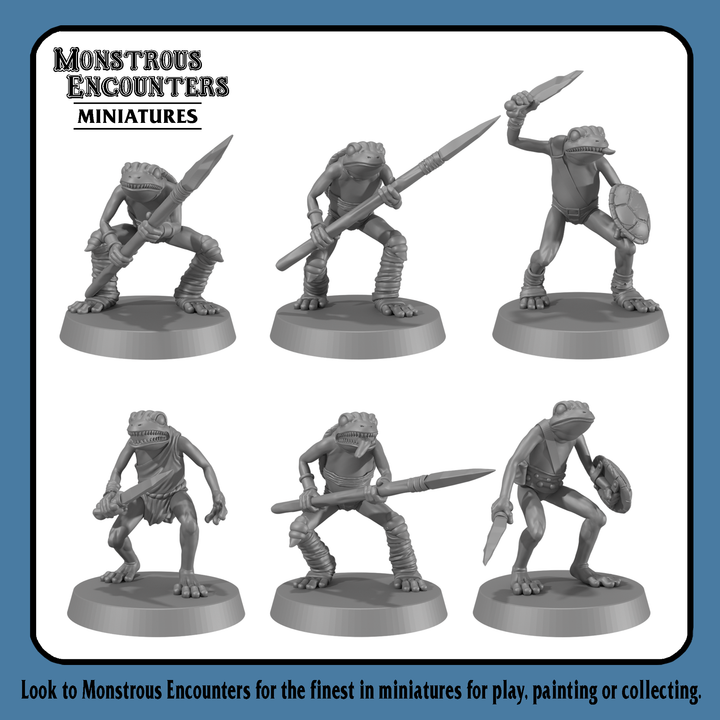 Bullywugs (6 Figuren)