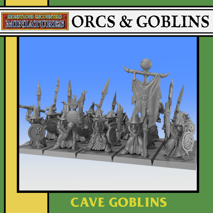 Cave Goblins Unit (6/12 Figuren)