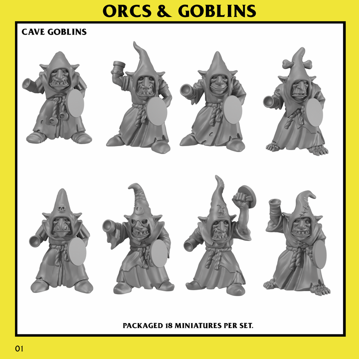 Cave Goblins Unit (6/12 Figuren)