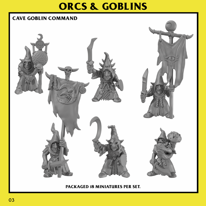 Cave Goblins Unit (6/12 Figuren)