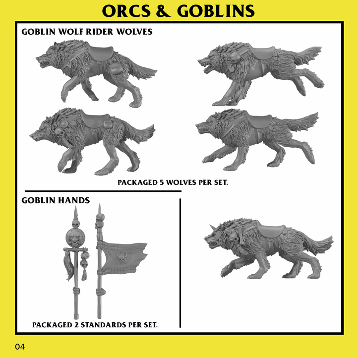 Goblin Wolf Riders Unit