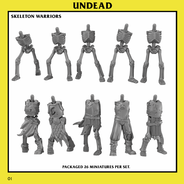UNDEAD: Skeleton Warriors Unit