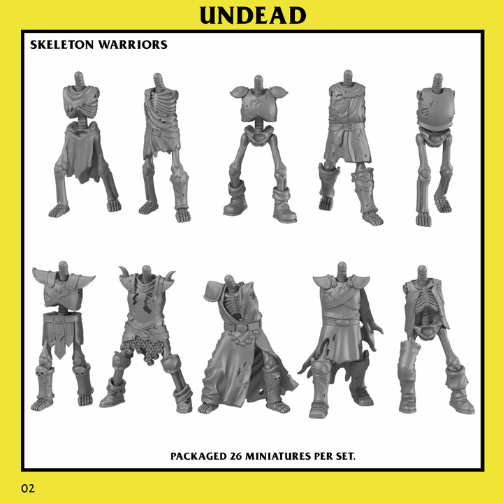 UNDEAD: Skeleton Warriors Unit