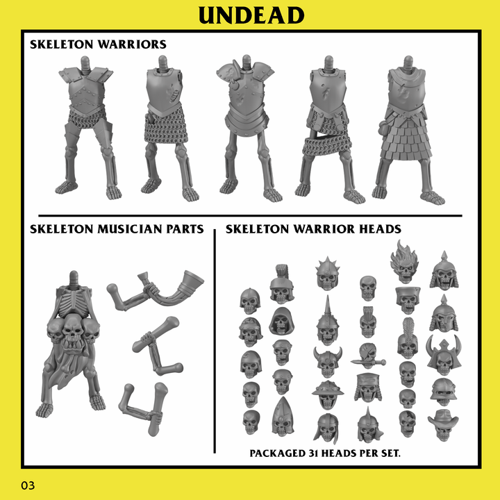 UNDEAD: Skeleton Warriors Unit