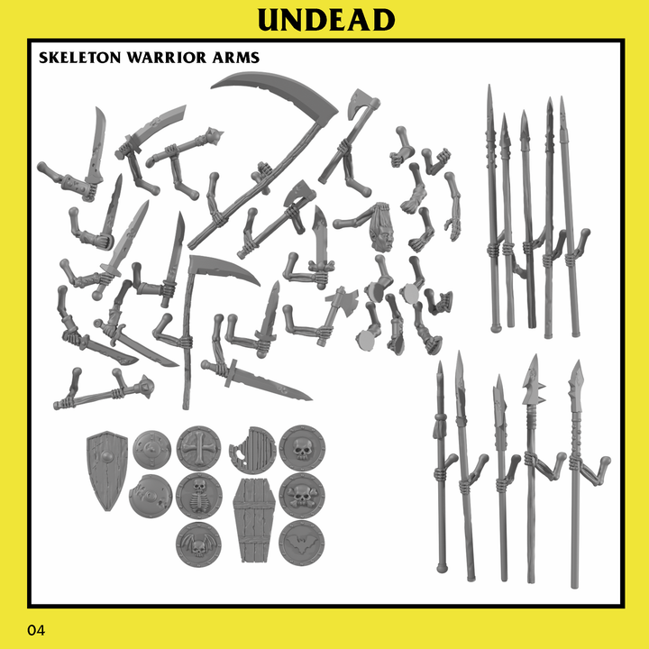 UNDEAD: Skeleton Warriors Unit