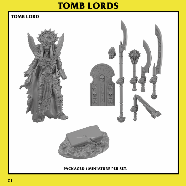 TOMB LORDS: Scarab King Mummy
