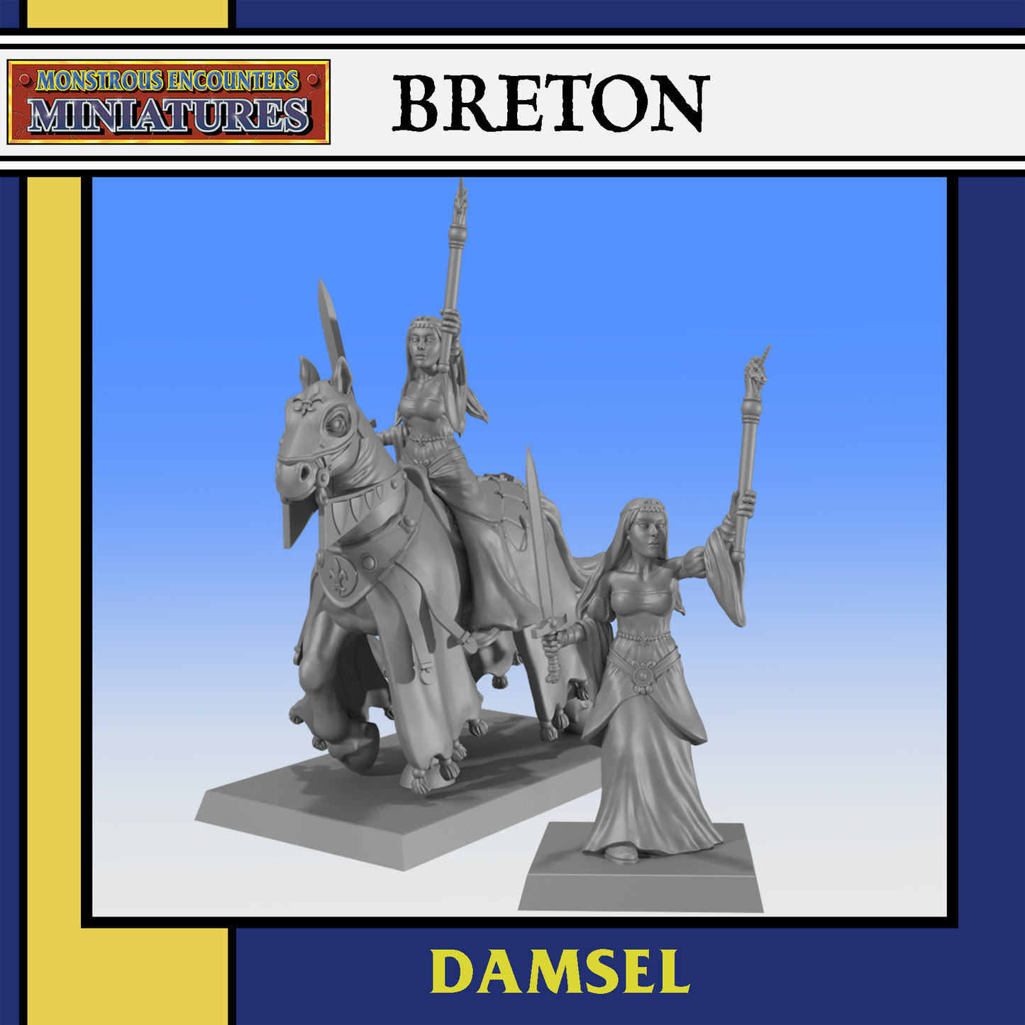 Breton: Damsel 2 (2 Figuren)