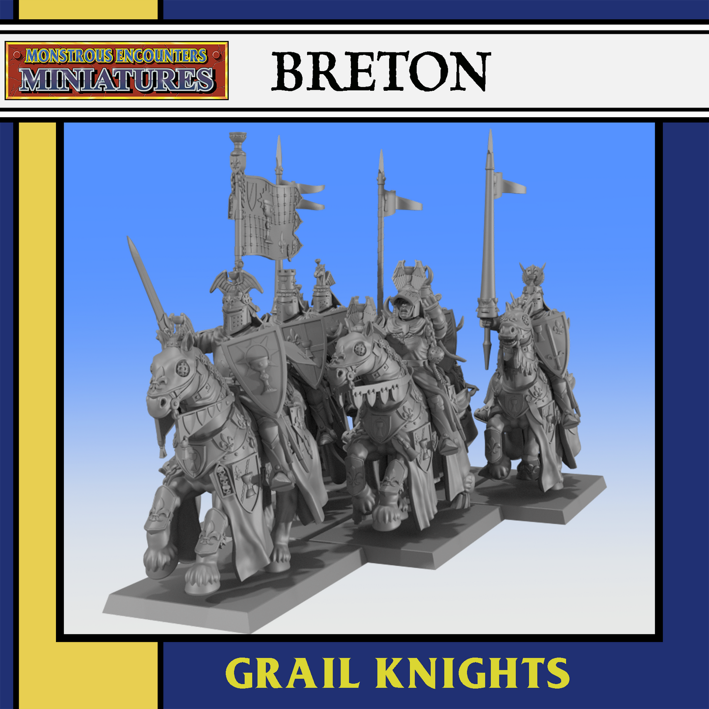 Breton Grail Knights (6 Figuren)