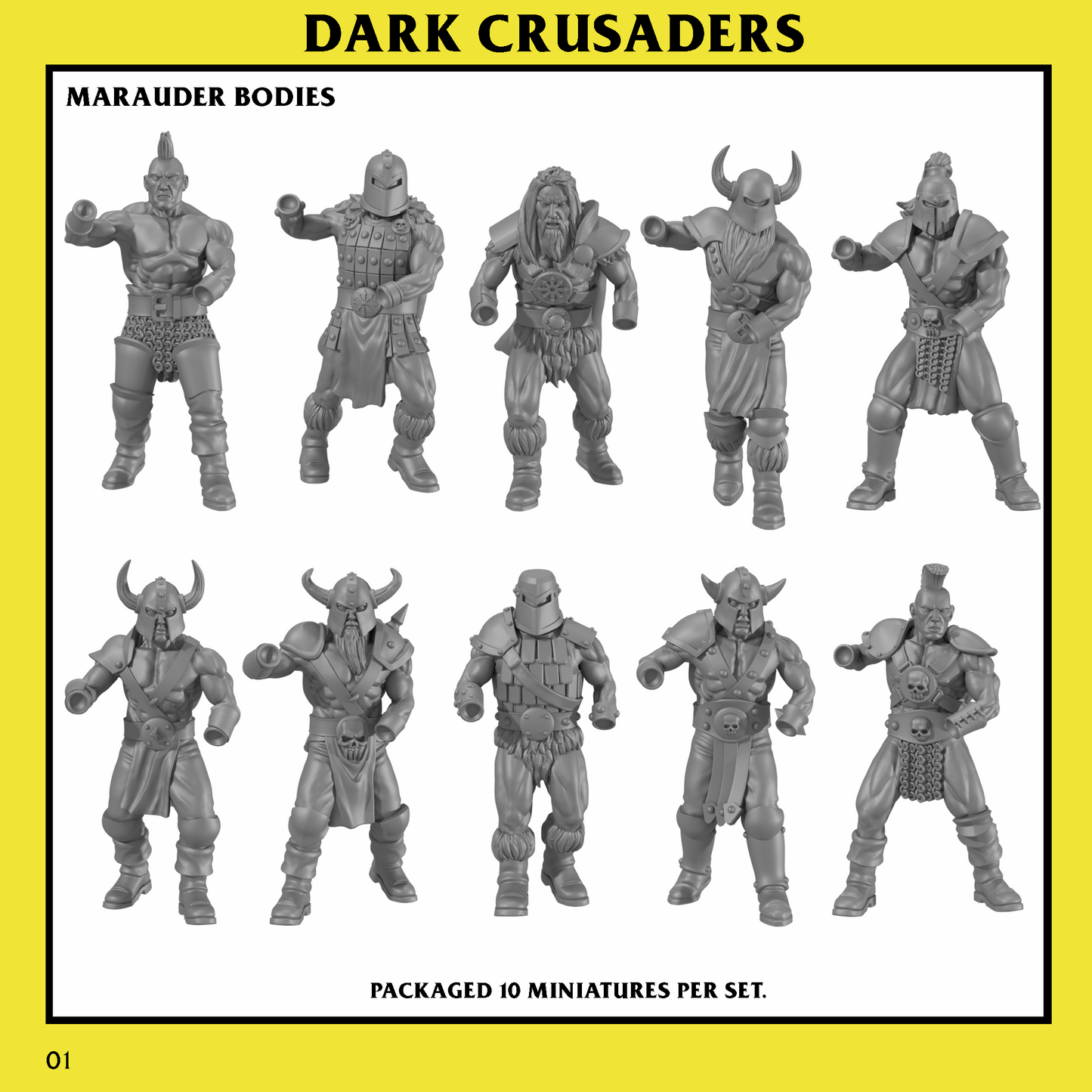 DARK CRUSADERS: Marauders Unit