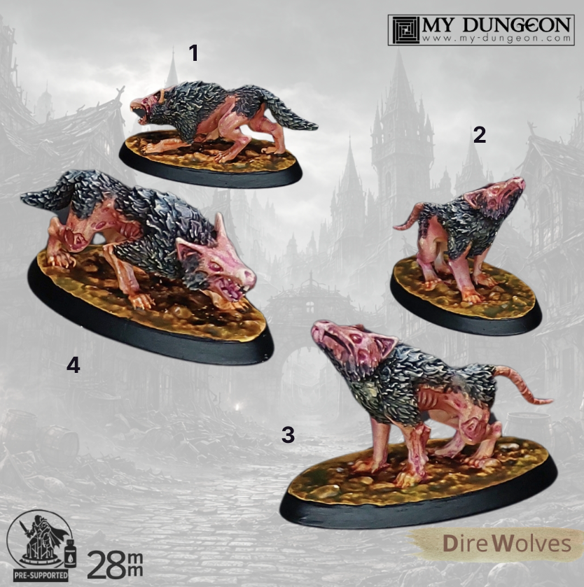 Dire Wolves – Feral Beasts