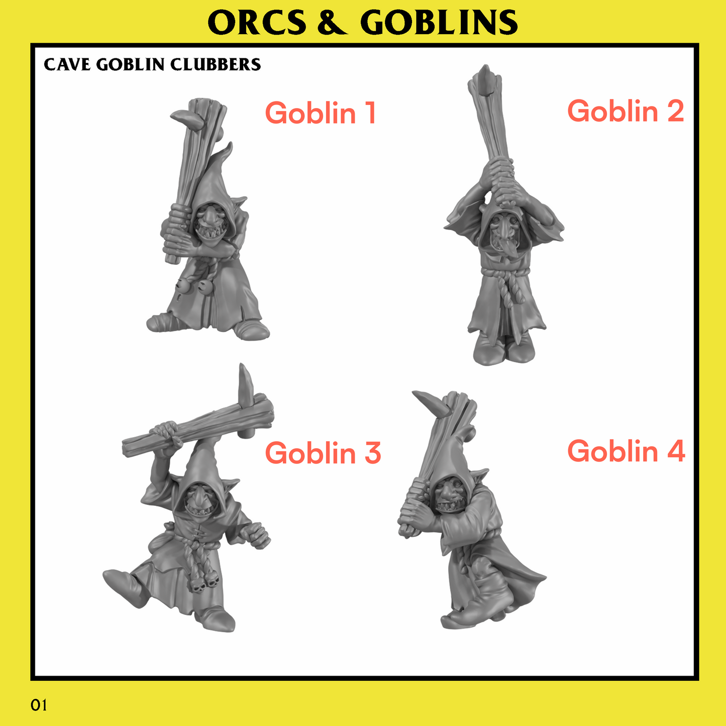 Cave Goblin Clubbers (5/10 Figuren)