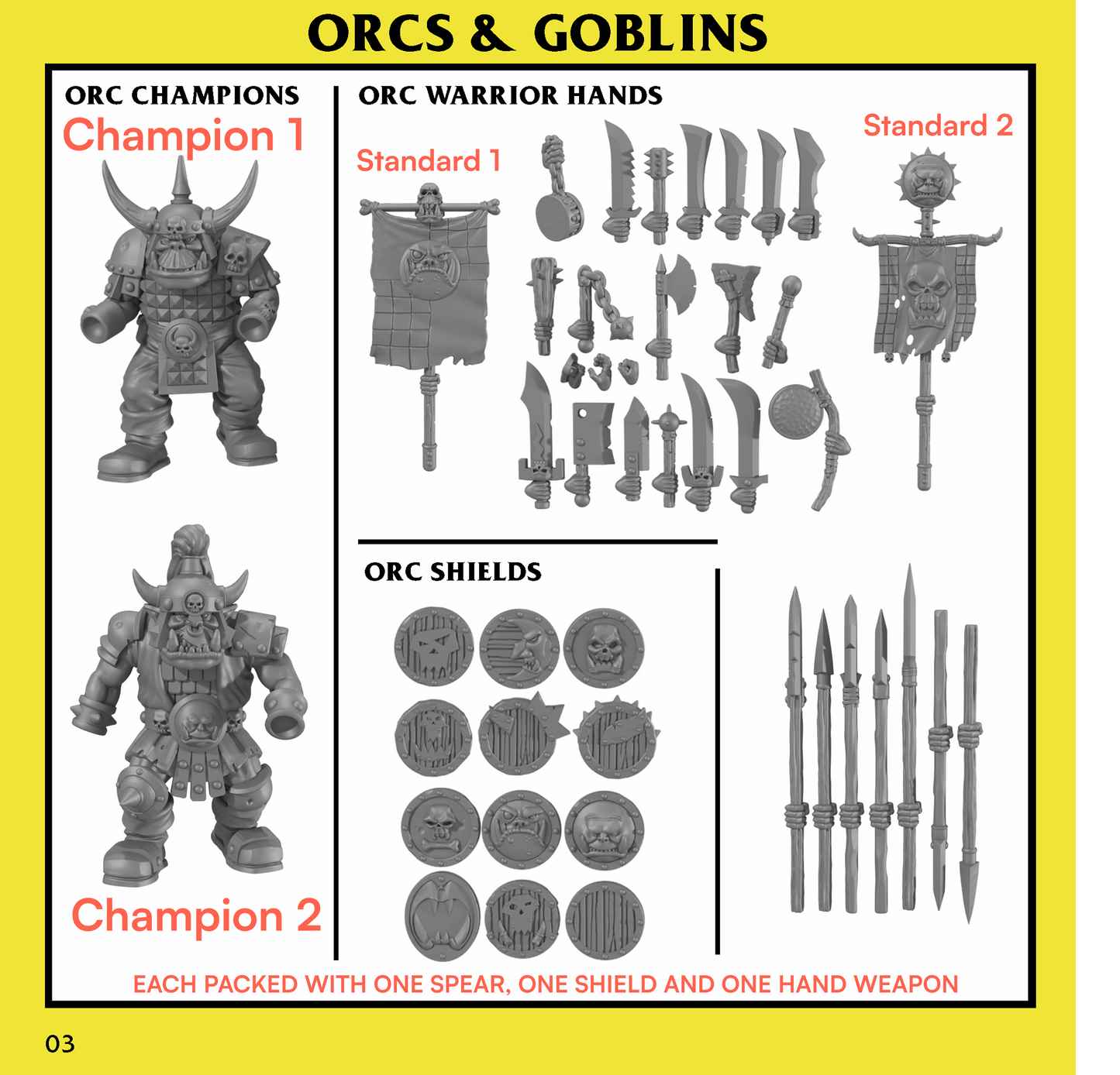 Orc Warriors Unit (15 Figuren)