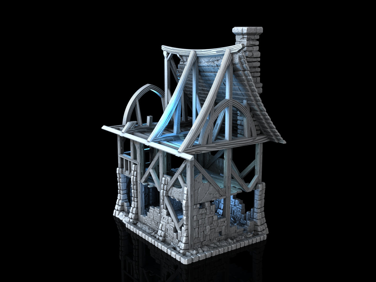 Beetroot House in Ruins