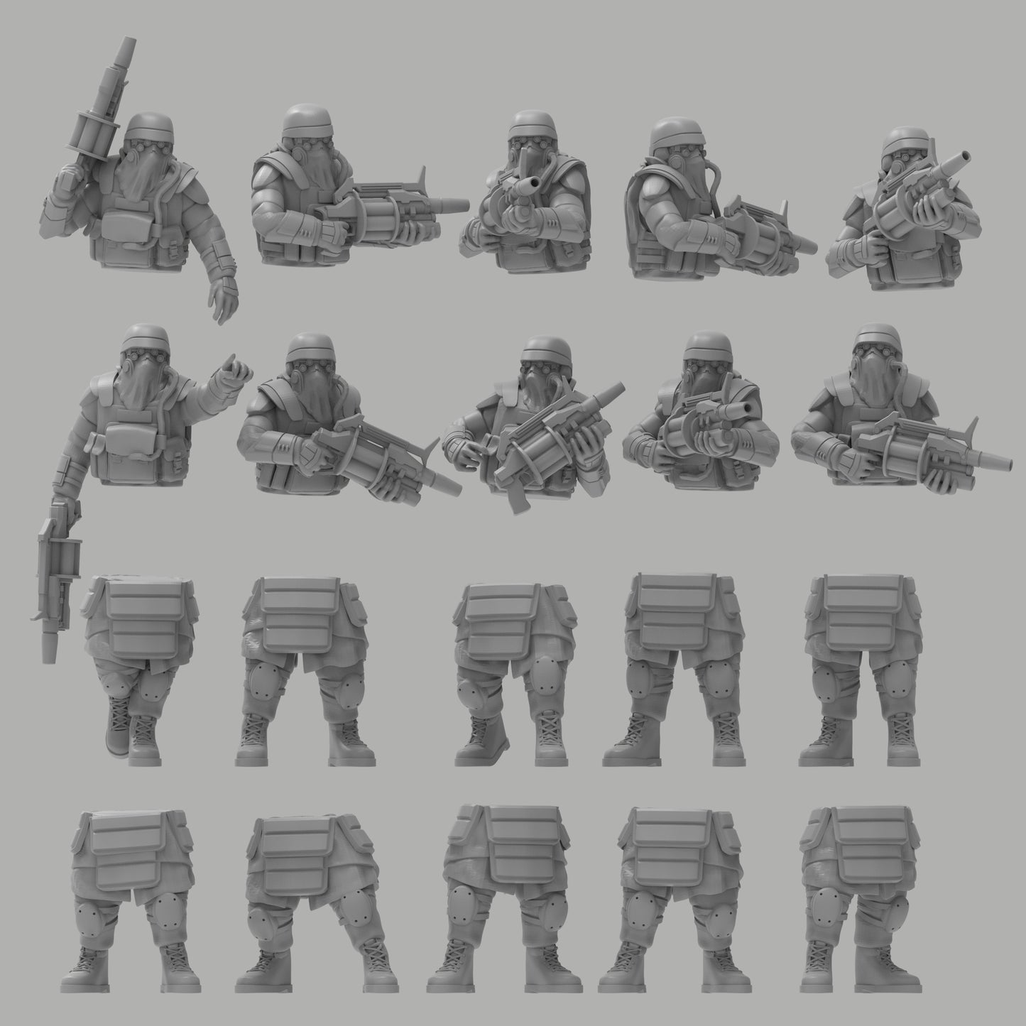 Grenadiers Grenade Launchers