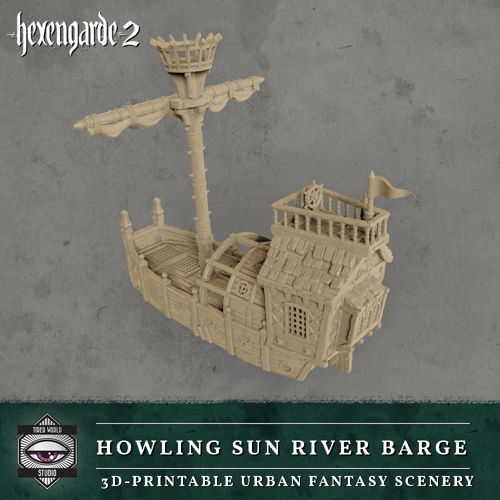 Howling Sun River Barge