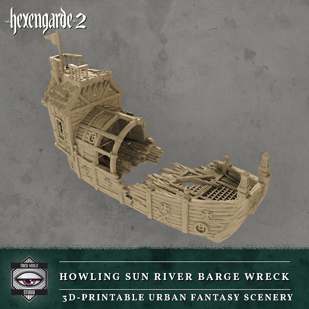 Howling Sun River Barge Wreck