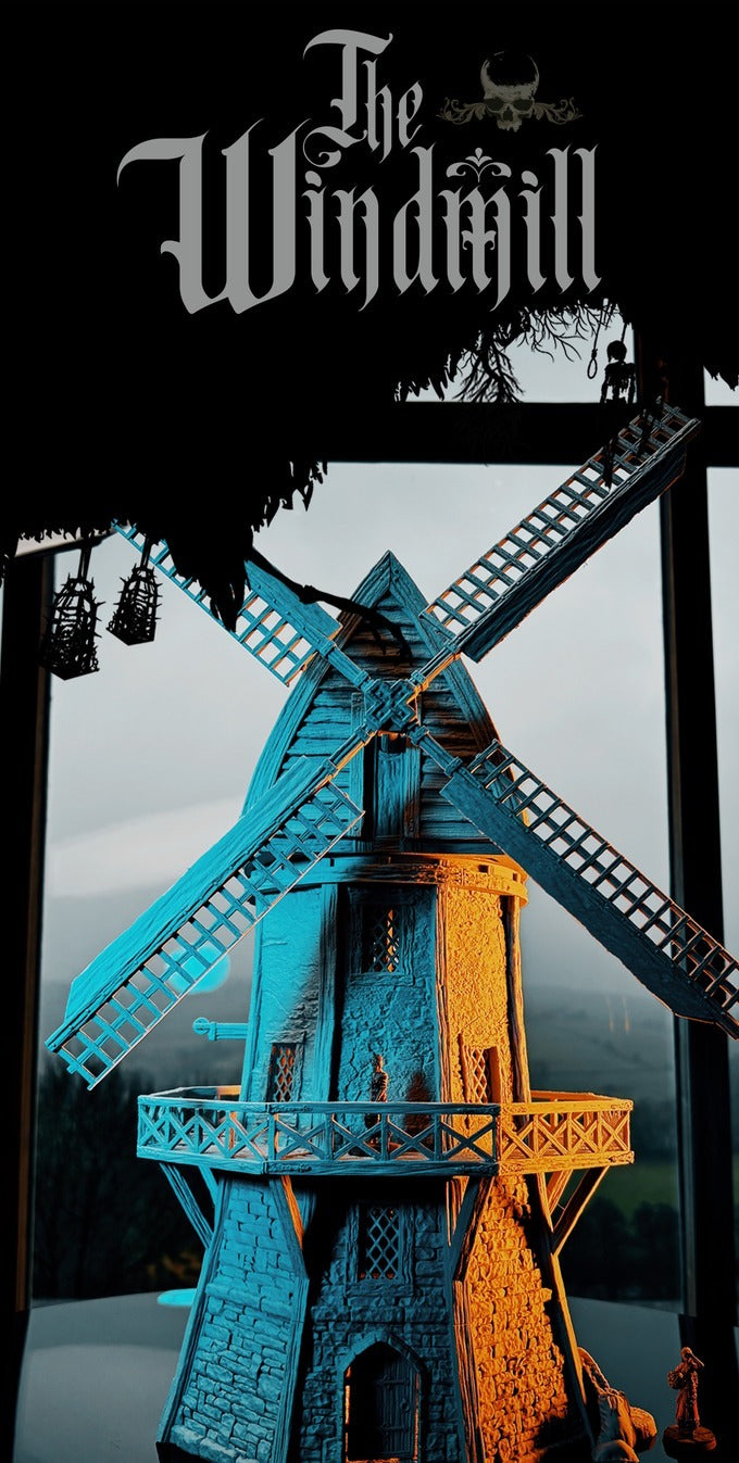 The Windmill - Terrabloks Welcome to Helwick Tabletop Terrain