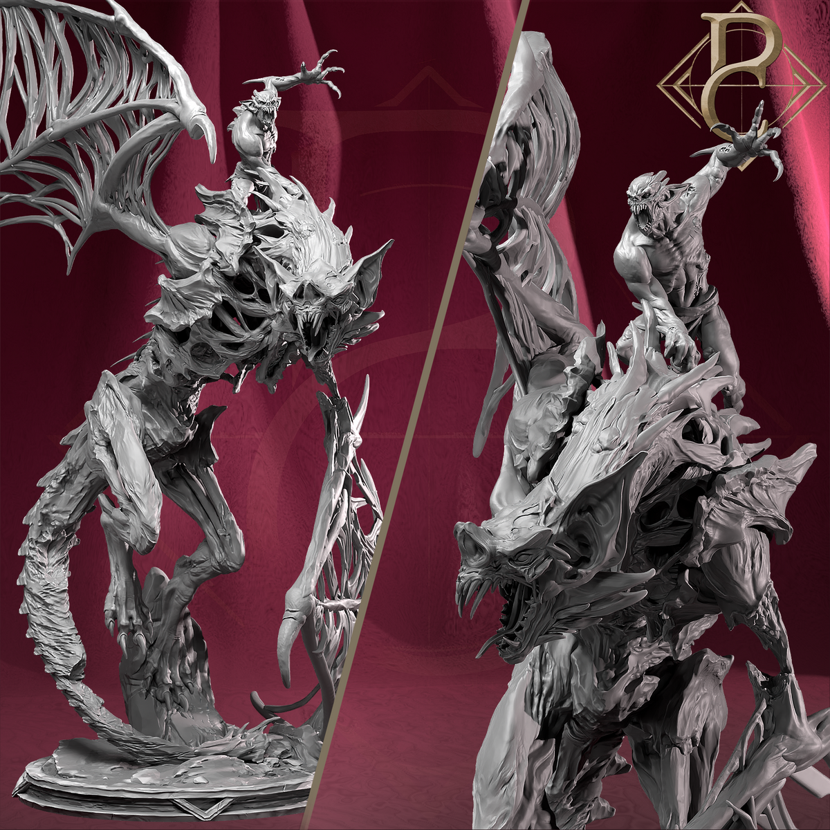 The Cult of Flesh - Zombie Dragon 32mm - Tabletop & RPG
