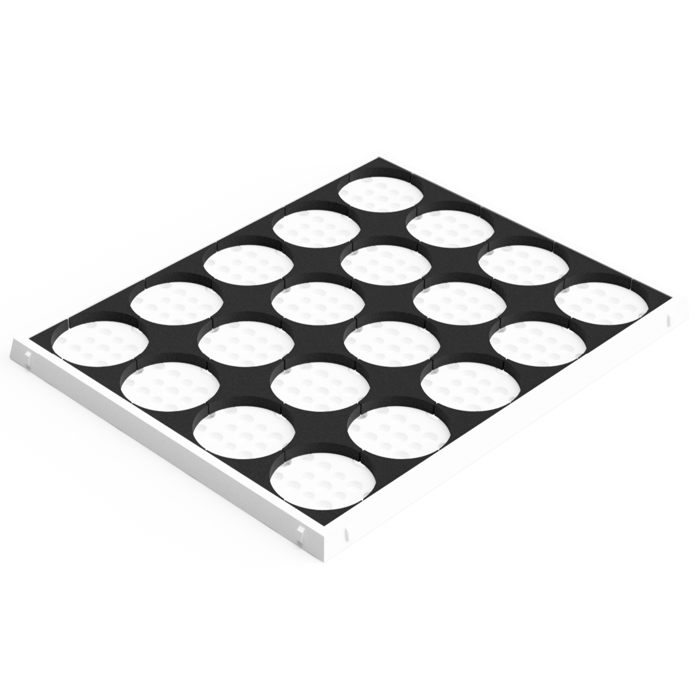 Divider 5x4 Infanterie (32 auf 30mm) Magnetic Flex