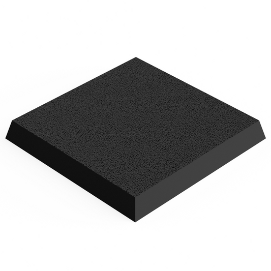 Base 25 mm Square (10 pcs) Magnetic Flex