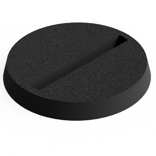 Base 25 mm Round Slotted (10 pcs) Magnetic Flex