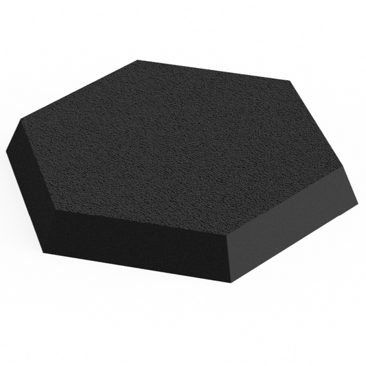 Base 34x30 mm Hex (10 pcs) Magnetic Flex