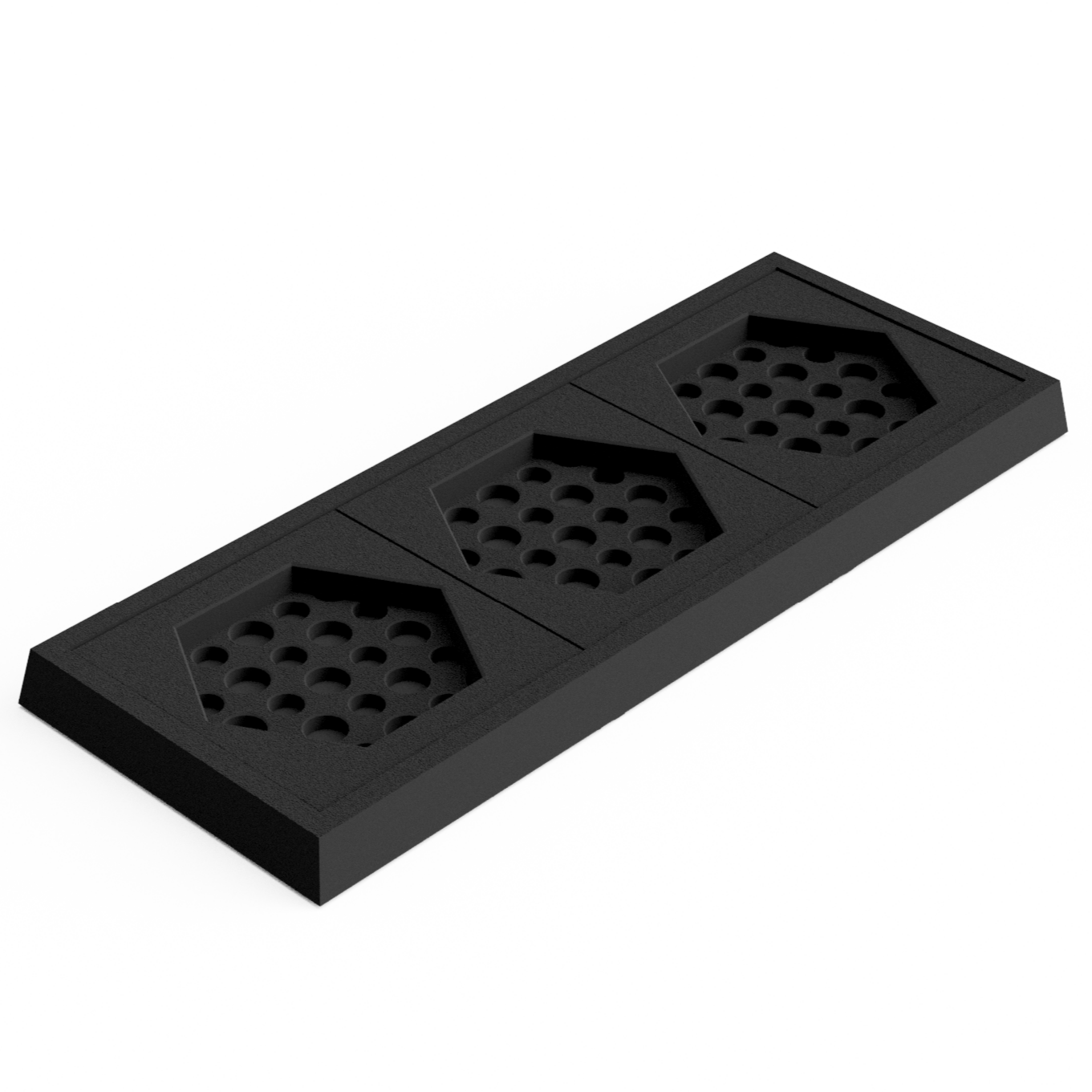 Base 34x30 mm Hex (10 pcs) Magnetic Flex