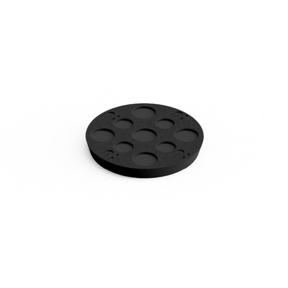 Base 25x3 mm Round (10pcs) for 6-8 mm Jetbikes