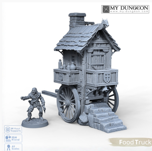 Medieval Food Truck/Cart