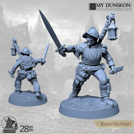 Swordsman – Sword, Dagger & Lantern