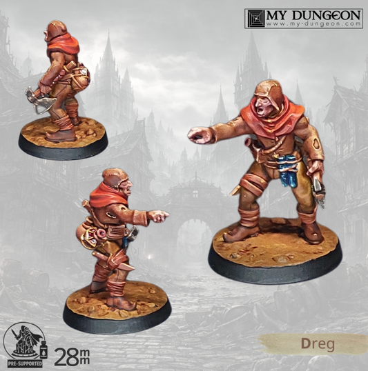 Dreg – Knife and Pointing Hand