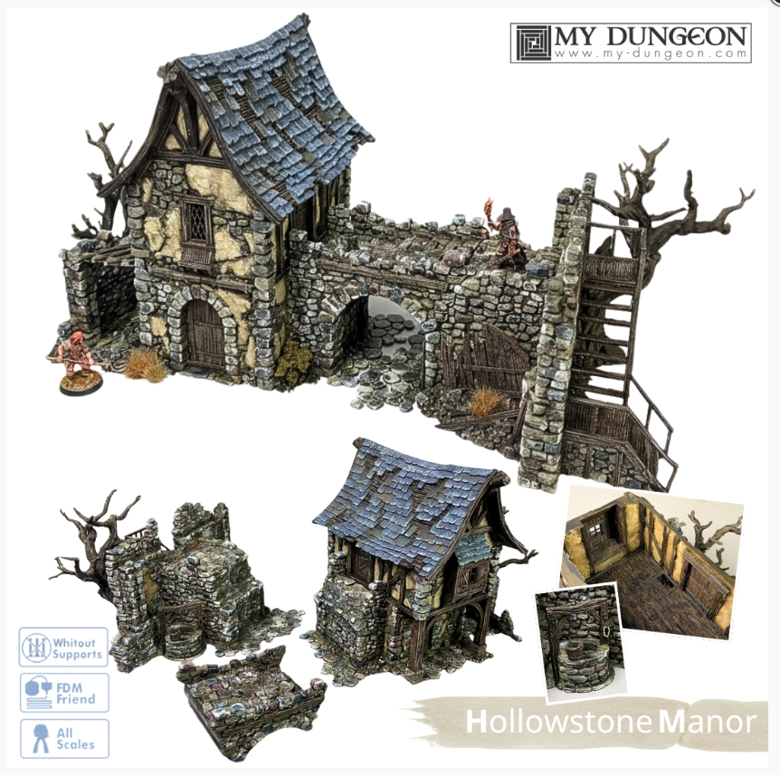 Hollowstone Manor (expandable with Platform Connector)