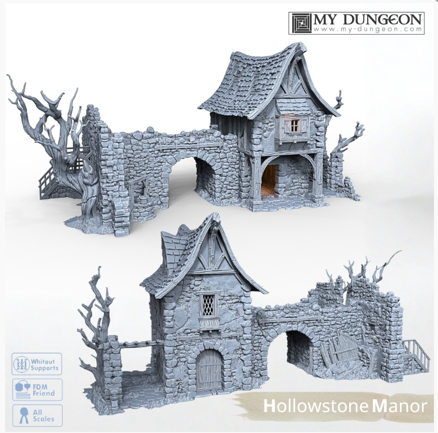 Hollowstone Manor (expandable with Platform Connector)