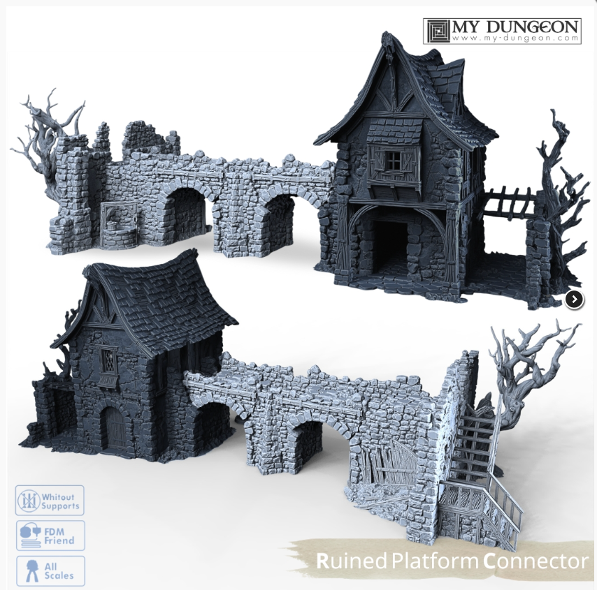 Hollowstone Manor (expandable with Platform Connector)