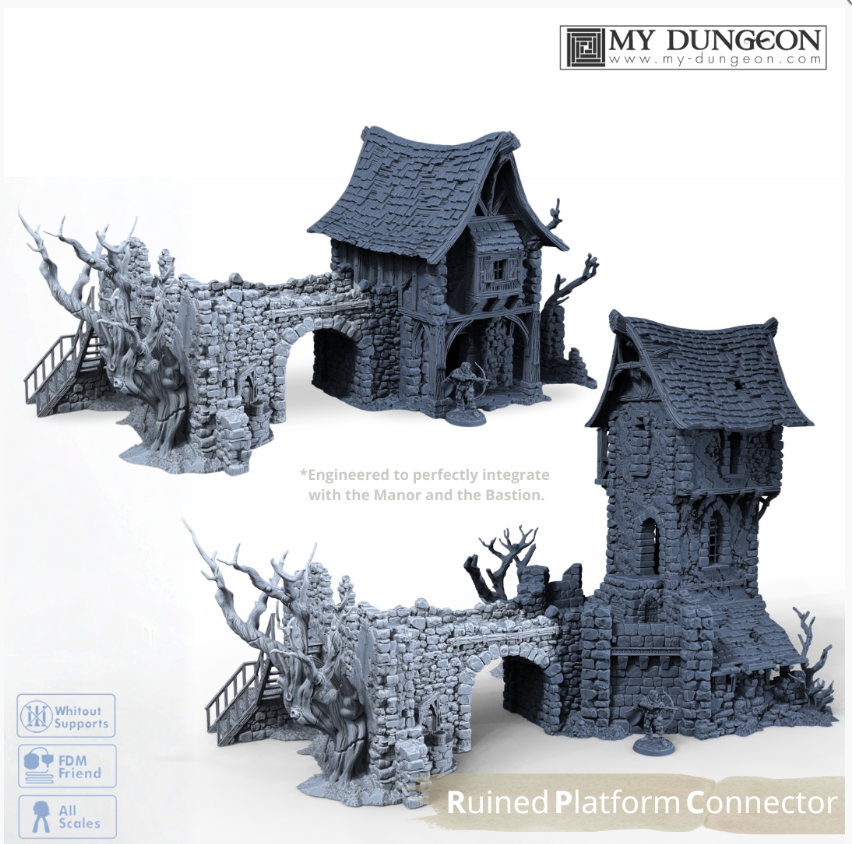 Hollowstone Manor (expandable with Platform Connector)