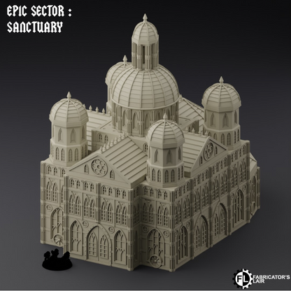 Gothic Basilica – Epic Scale Gelände (6–10 mm)