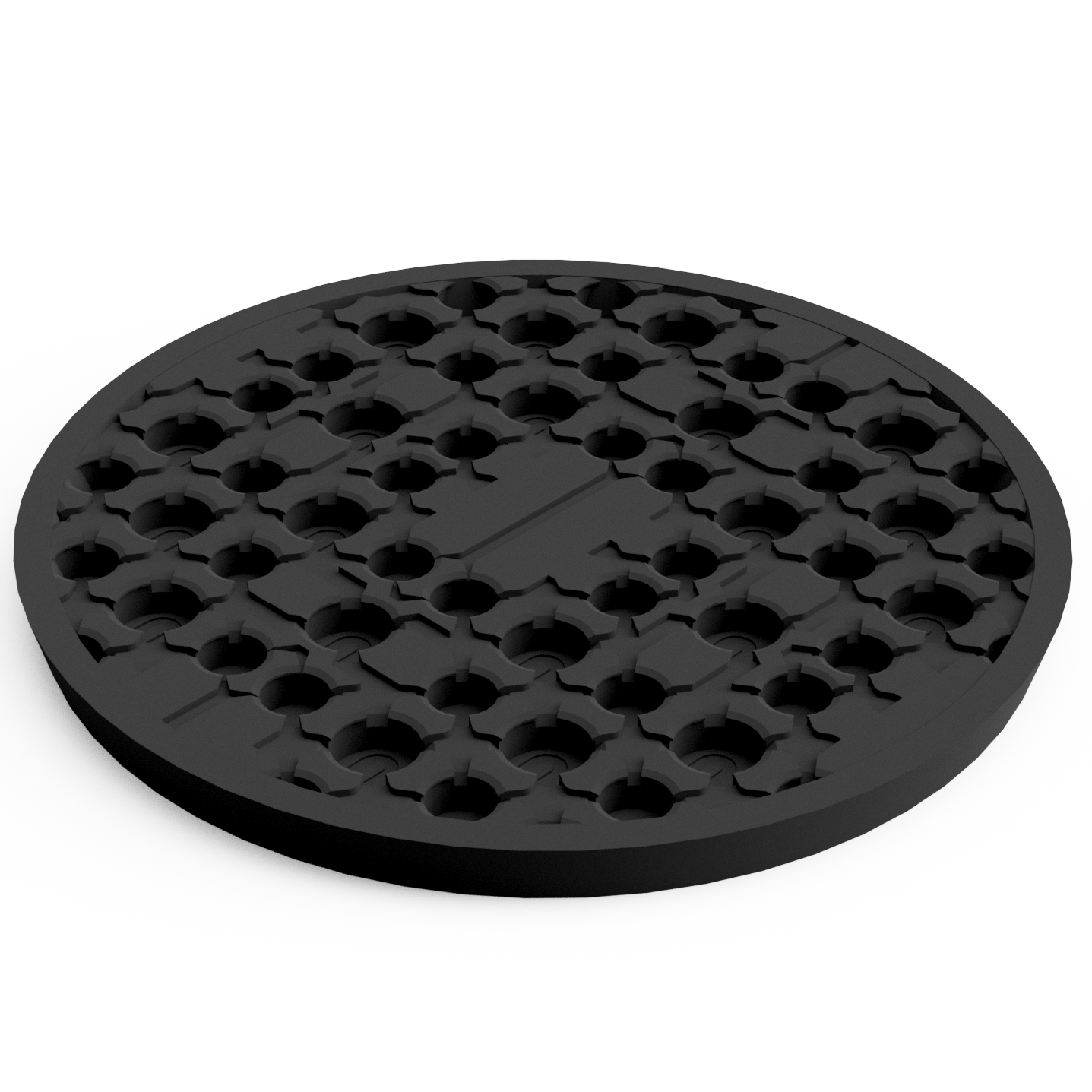 Base 60 mm Round (3 pcs) Magnetic Flex