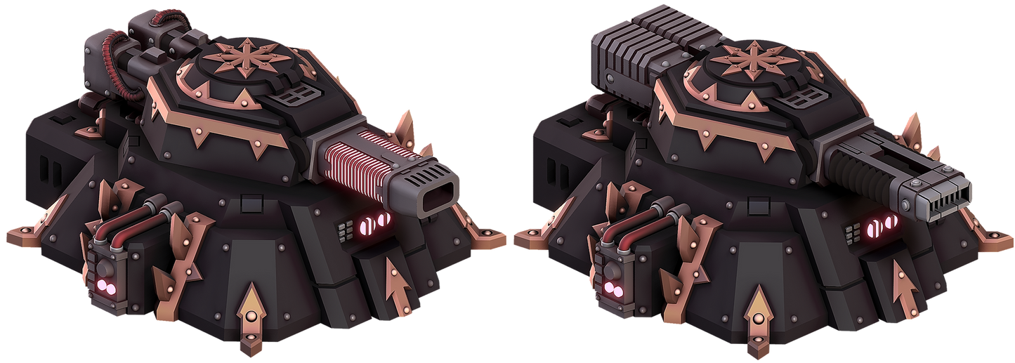 Chaos Defense Turret Set