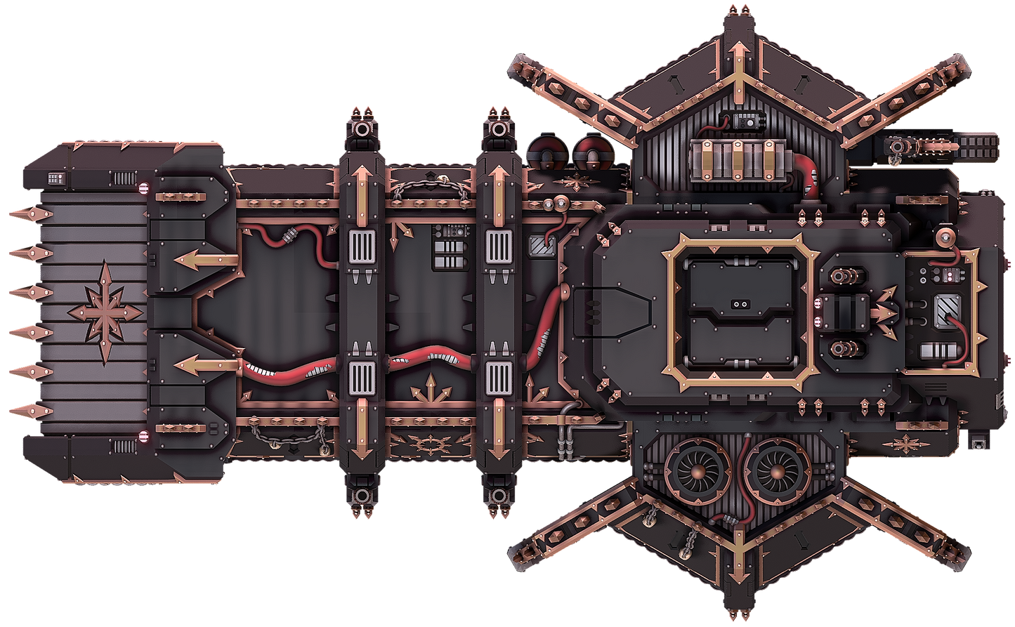 Chaos Desecrated Stronghold - HQ