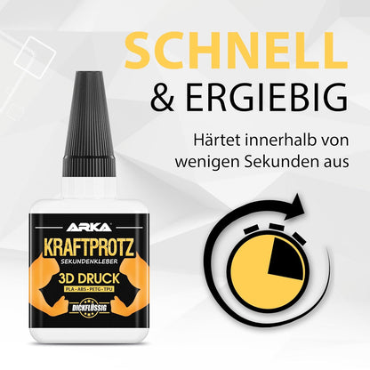 ARKA Kraftprotz 3D Druck Sekundenkleber dickflüssig