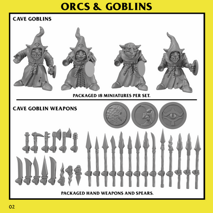 Cave Goblins Unit (6/12 Figuren)