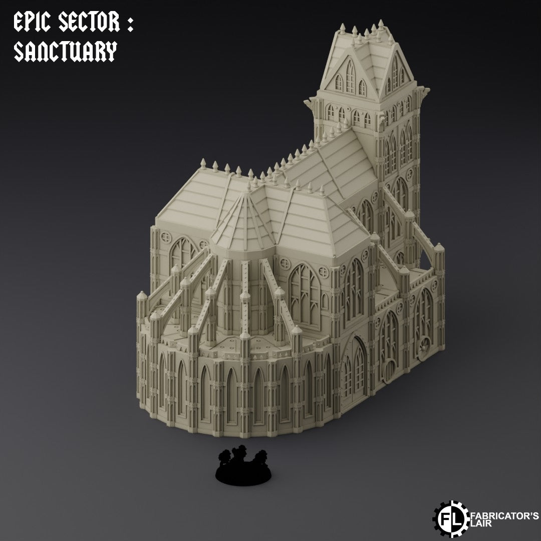 Gothic Abbey - Epic Scale Gebäude (6-10 mm)