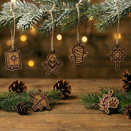 Mini Holz Anhänger – Klassen Kollektion