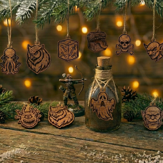 Mini Holz Anhänger – Encounter Kollektion