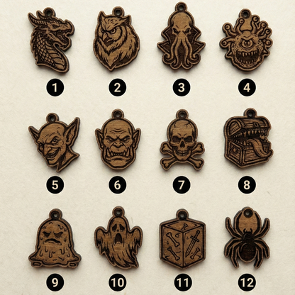 Small dice bag hand-sewn from panne velvet copper shine of the forge